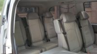Interior of our Mercedes Viano van